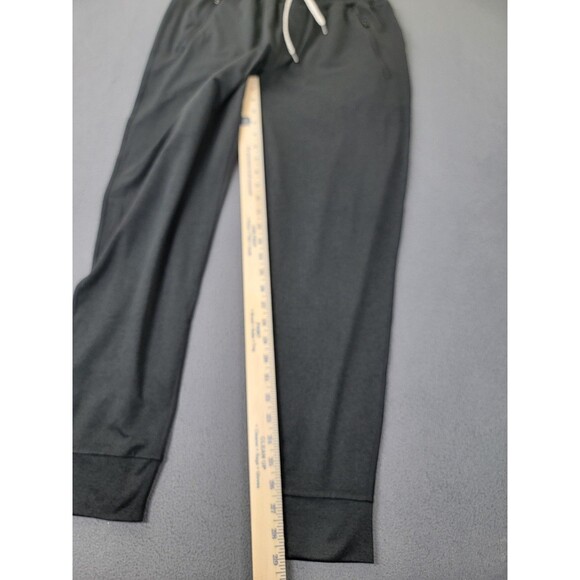 Vuori Jogger Pants Womens Large Charcoal Gray Performance Stretch Drawstring - Picture 2 of 15